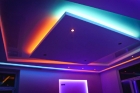 Натяжной потолок с подсветкой 