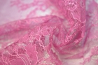 Ткань кружево (розовый цвет)