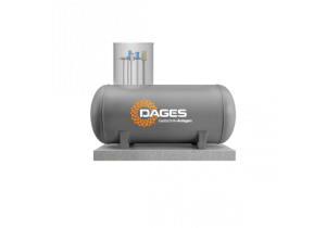 Установка газгольдера DAGES (2700 литров)