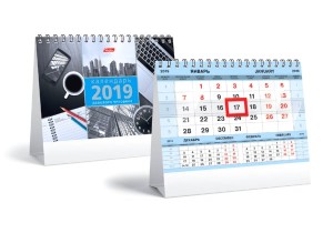 Печать настольных календарей