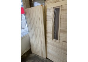 Банная дверь со стеклом Сорт В ДСт (В) 700х1800 