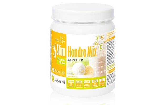 Коктейль белковый Slim Hondro Mix – в движении Тианде