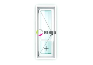 Балконная дверь Rehau Grazio 70 одностворчатая (поворотная)