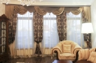 Пошив штор в гостиную во французском стиле